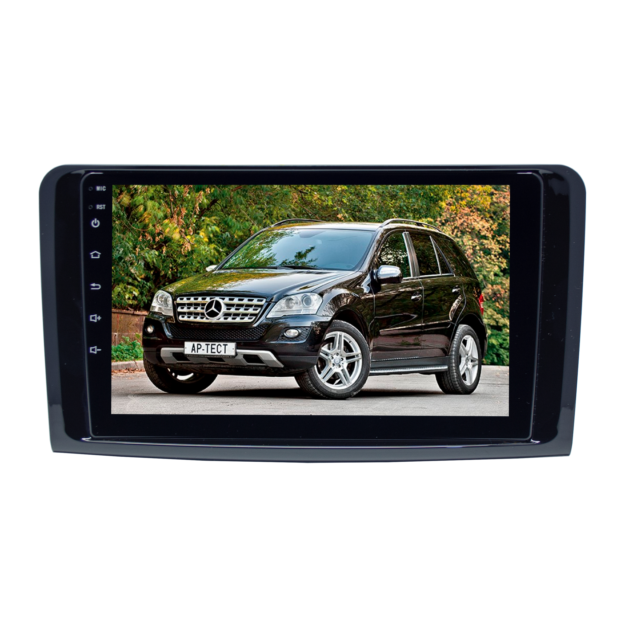 Штатная магнитола 9 дюймов для Mercedes-benz ML, GL 2005-2012 (Глянец )  LeTrun 4338-5543 IN